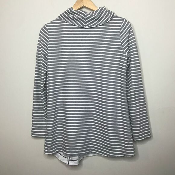 Soft Surroundings Sz XS Striped Asymmetrical Tunic - Picture 5 of 5